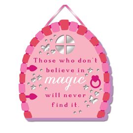 **MULTI 2** Plaque Those Who Don't Believe In Magic...