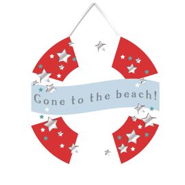 **MULTI 2** Plaque Gone To The Beach