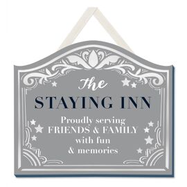 **MULTI 2** Plaque The Staying Inn