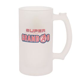 Marvel Avengers Glass 16oz - Super Grandad