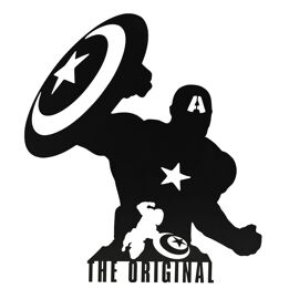 Marvel The Avengers Captain America Wall Plaque