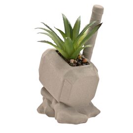 Marvel Thor Hammer Planter With Faux Plant