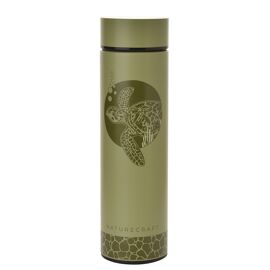 Naturecraft Turtle 500ml Reusable Bottle Evergreen
