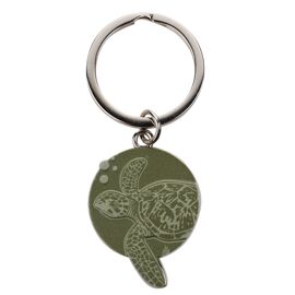 Naturecraft Turtle Metal Keyring