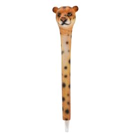 **ASTD MULTI 12** Naturecraft Wild Animal Head Pens In CDU - 4 designs