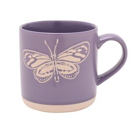 Naturecraft Butterfly Wax Resistant Mug Lavender