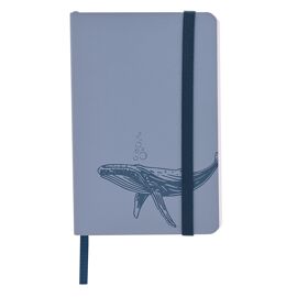 Naturecraft Whale Recycled PU Notebook Ocean