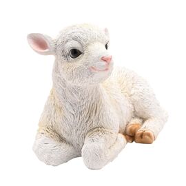 Naturecraft Sitting Lamb 19cm