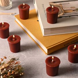 **MULTI 6** Northern Lights Votive Candle CDU - Red Anjou Pear