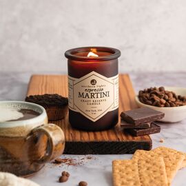 Northern Lights 5oz Candle Woodwick Spirit Jar - Espresso Martini