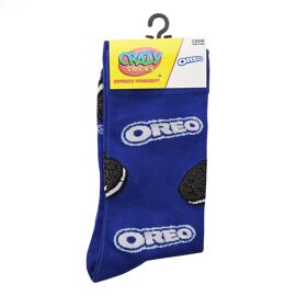 **MULTI 6**  Odd Sox Mens Crew Socks  "Oreo Cookies"