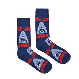 **MULTI 6**  Odd Sox Mens Crew Socks "Jaws Attack"