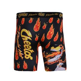 Odd Sox Mens Boxers "Cheetos Flamin Hot" - Medium