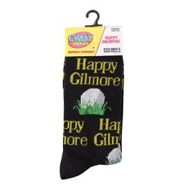 **MULTI 6**  Odd Sox Mens Crew Socks "Happy Gilmore"