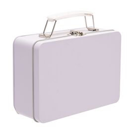 Now Or Never Studios Made to Order Tin Suitcase Box with Handle