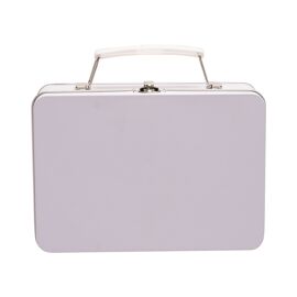 Now Or Never Studios Made to Order Tin Suitcase Box with Handle