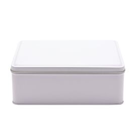 Now Or Never Studios Made to Order Tin Box Painted White