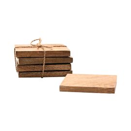 Now Or Never Studios Made to Order Set of 4 Wooden Coasters