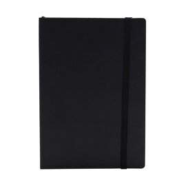 Now Or Never Studios Made to Order Faux Leather Note Book - Black
