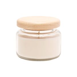 Now Or Never Studios Made to Order Wooden Lid Candle - 250g  Lime Basil & Mandarin Fragrance