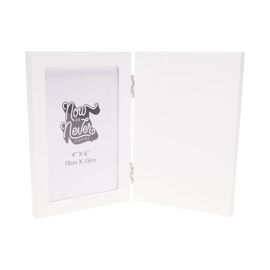 Now Or Never Studios Made to Order Hinged Photo Frame - White