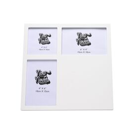 Now Or Never Studios Made to Order Multi Aperture Frame - White
