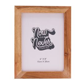 Now Or Never Studios Made to Order Wooden Photo Frame 6" x 8"