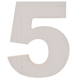 Now Or Never Studios White Painted Wooden Mantel Plaque with Hook 12cm - 5