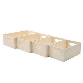 Now Or Never Studios Set of 4 Plywood Crate