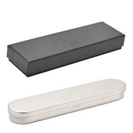 **MULTI 12** Stratton Metal Pen & Stylus - Blue & Silver