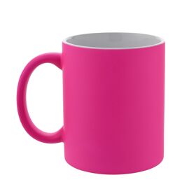 Now Or Never Studios Made to Order Mug Neon Pink 11oz
