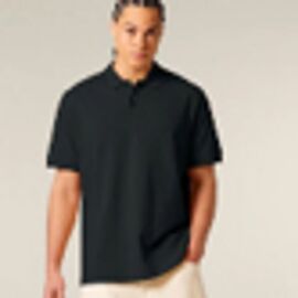 Now Or Never Studios 240gsm Organic Prepster Navy Polo Shirt - Large 41/43"