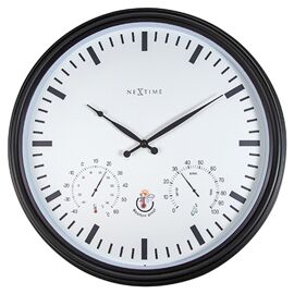 Nextime "Sunflower"  Weather Station Wall Clock - 50.8cm
