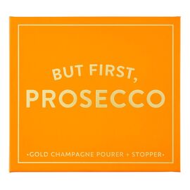 Santa Barbara Prosecco Gift Set "But First Prosecco"