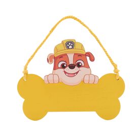 **MULTI 3** Paw Patrol Hanging Plaque - Rubble