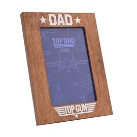 Top Gun Top Dad Photo Frame