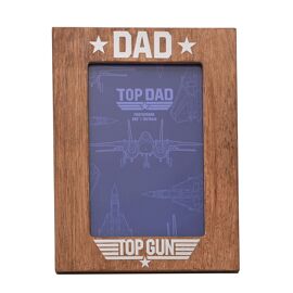 Top Gun Top Dad Photo Frame