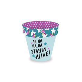 **MULTI 2** Love Plants Flower Pot Stayin Alive!