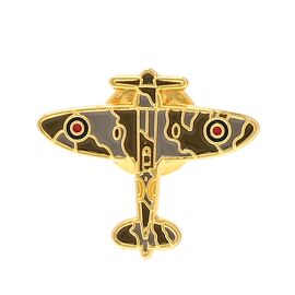 RAF Enamel Pin - Spitfire