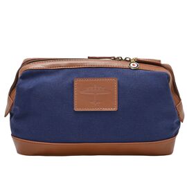 RAF Canvas & Faux Leather Washbag - Lancaster