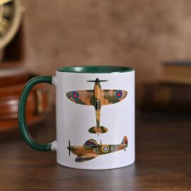 RAF Printed Mug  - Spitfire