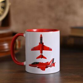 RAF Printed Mug - Red Arrows