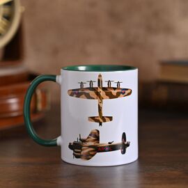 RAF Printed Mug - Lancaster