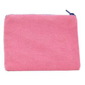 Raspberry Blossom Beaded Coin Purse - "Treat Yourself"