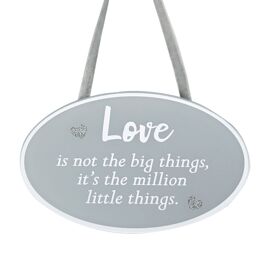 **MULTI 6** Reflections Plaque - Love Little Things