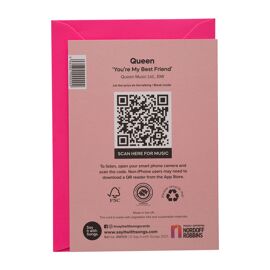 **MULTI 6** Say It With Songs Greeting Card - You're My Best Friend - Queen