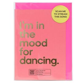 **MULTI 6** Say It With Songs Greeting Card - I'm In The Mood For Dancing - The Nolans