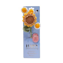 **MULTI 6** Say it with Flowers Crochet Sunflower Bundle - Happy Anniversary