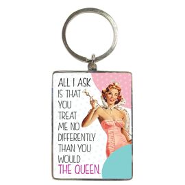 **MULTI 6** She Who Must be Obeyed Keyring All I ask