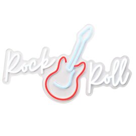 Signography Neon Collection Wall Sign with USB - Rock and Roll